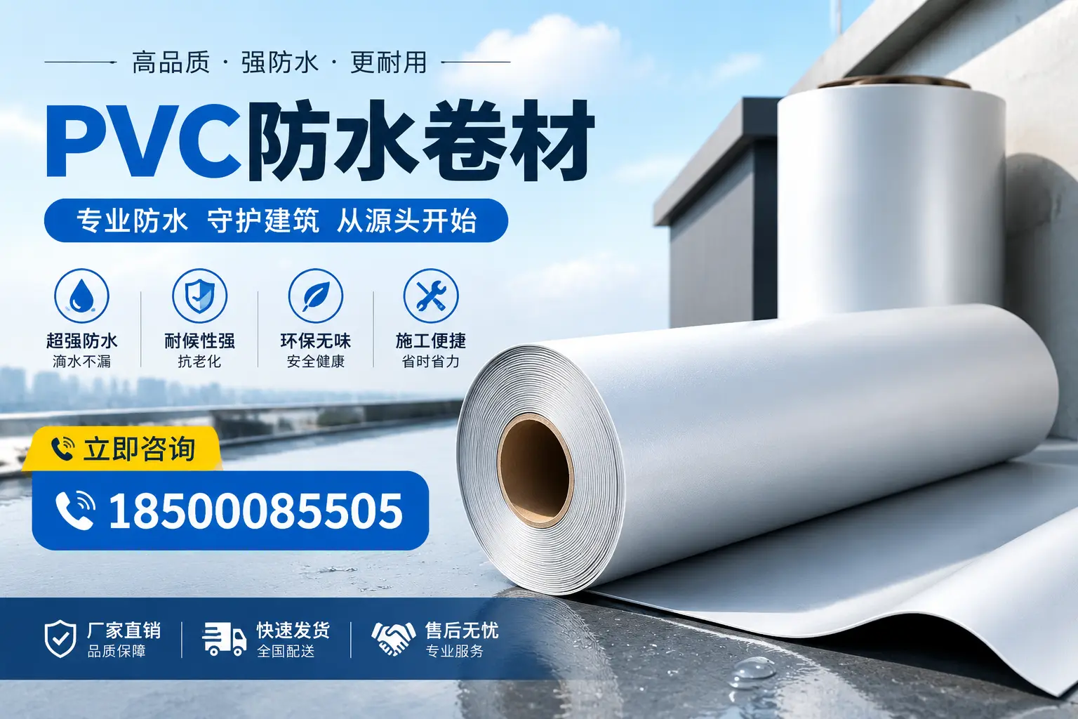 如何评估PVC防水卷材的性价比？本溪消费者必看